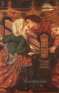 rene descartes Painting - King Renes Honeymoon Pre Raphaelite Brotherhood Dante Gabriel Rossetti